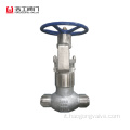 Sigillo a pressione Globo Globo Calcia Welding in acciaio inossidabile